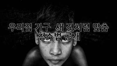 우리집 가구 ✨ 새 것처럼! 맞춤 청소법 공개 🏡